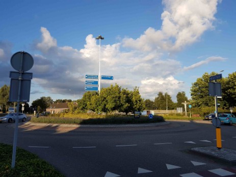 Rotonde Quatre Bras, gemeente Best