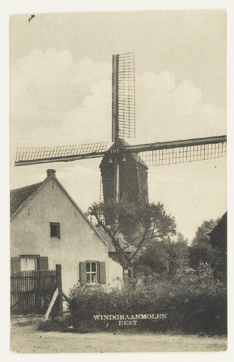 De verdwenen molen van de Nieuwstraat en De Vleut